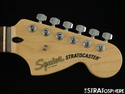 Fender Squier Affinity Strat NECK + TUNERS Guitar Stratocaster LRL Parts Laurel