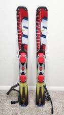 99.9cm SALOMON MINIMAX 10 Snowblades Short Skis w/ Adjustable Bindings