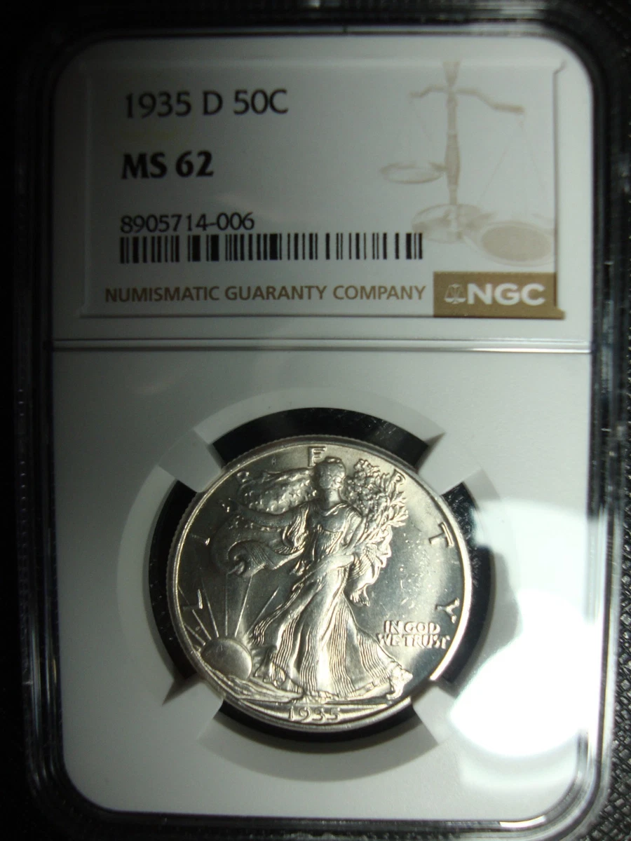 コレクション 1943 Walking Liberty Half Dollar MS62 コレクション 1943 Walking Liberty Half Dollar MS62 MS 62 Graded
