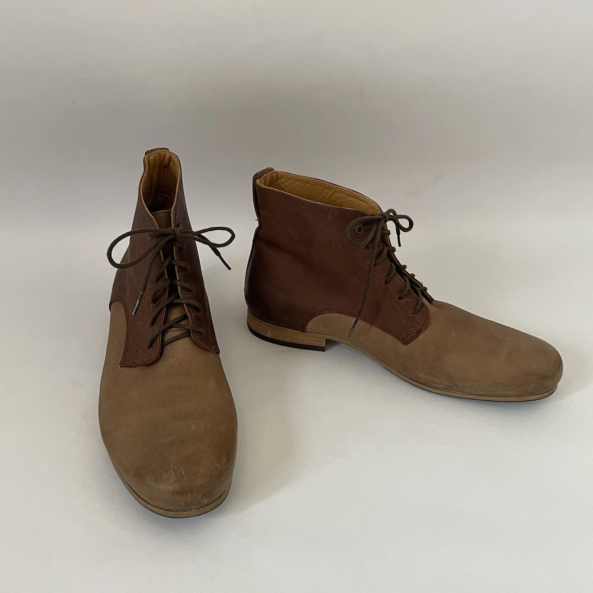 Brown John Fluevog Leather Boots for Men for Sale | Shop New 