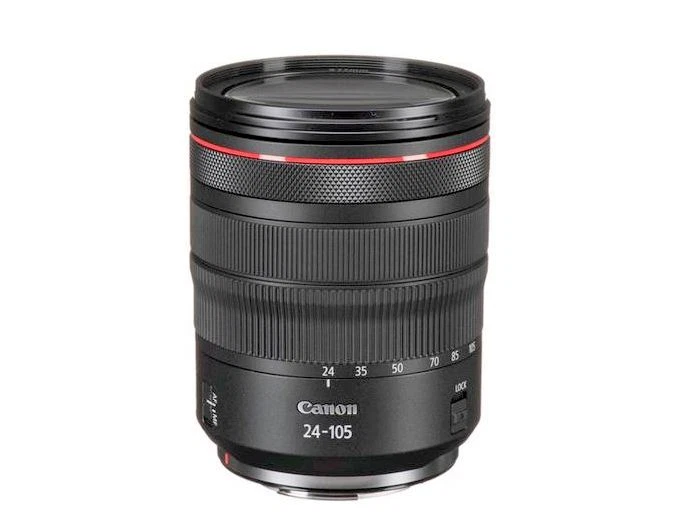 Canon RF 24-105mm f/4L IS USM Lens, Black - 2963C002