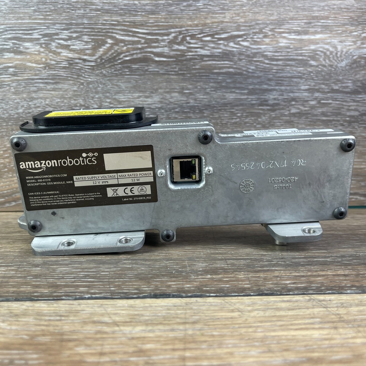 Amazon Robotics 600-01319 Silver/Black 12-W Kiva Systems Camera