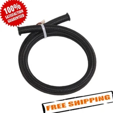 Fragola 841508 Premium Black Nylon Race Hose