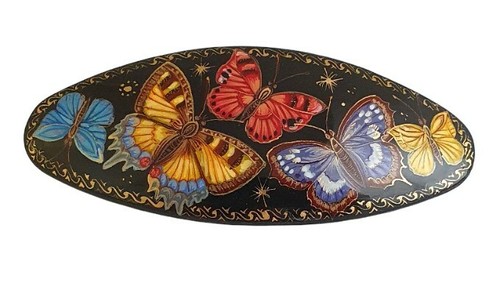 Russian Barrette - The Butterflies - Artist Skvartsova