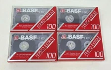 BASF Ferro Extra I IEC I 100 Black Tape Lot of 4
