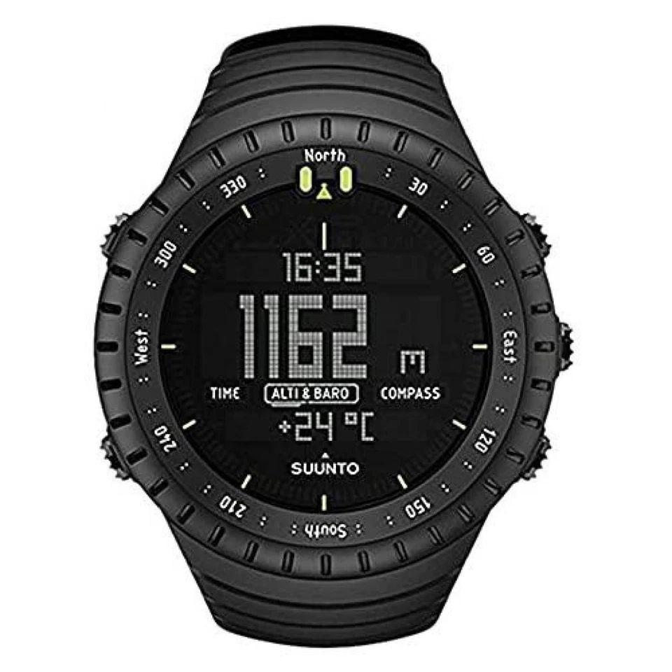 Suunto Core All Black Outdoor Watch with Altimeter Barometer Compass SS014279010 - image 2 of 4
