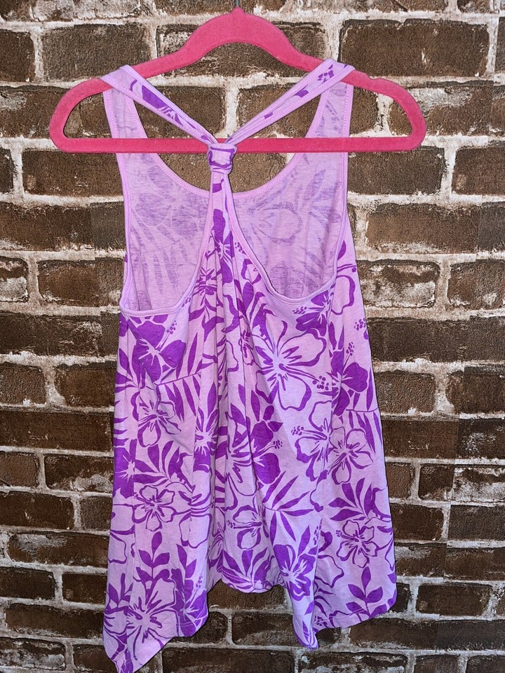 Women's Floral Oil Painting Halter Tank Top - Sleeveless Racerback Summer Cami Blouse For Beach & Casual Wear