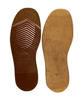 SoleTech V Bar Oil Resistant Full Sole Oak, 1 Pair