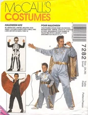  McCall's	7282 Halloween Nite Costume	