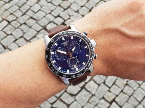 TISSOT SUPERSPORT CHRONO T125.617.16.041.00 NIEBIESKA TARCZA (FEDEX 2 DNI) - Zdjęcie 2 z 2