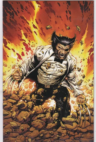 Return of Wolverine (2018 Marvel) #1 McNiven Patch Virgin Variant NM+ 1:500