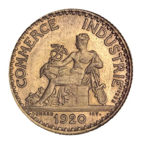 France 1920 1 Franc Pattern-Piéfort  KM. PE 282 NGC MS65