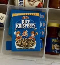TOPPS Worlds Smallest Wacky Packages Minis 3D Series1 🥣 RICE KRISP-BEE’s Cereal