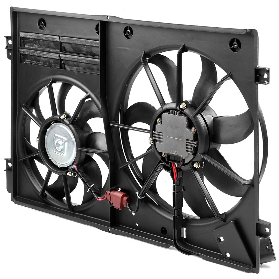 AC Condenser Cooling Fan Kit For 14 Volkswagen Beetle 2011-2013 Volkswagen Jetta - Image 4 of 4