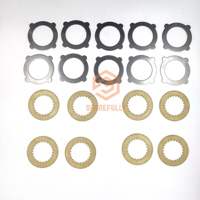 Case New Holland Friction and Counter Plate Set 9966309 9966310 10 
