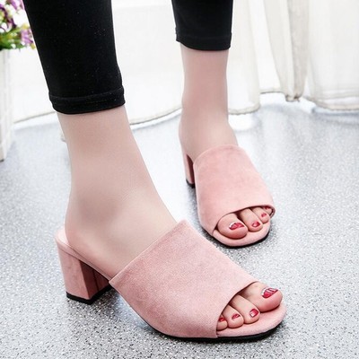 thick heel sandals