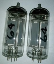 EL509/6KG6A/ 6P45S/6n45C NOS unmarked OEM Svetlana matched pair(2) pcs tested US