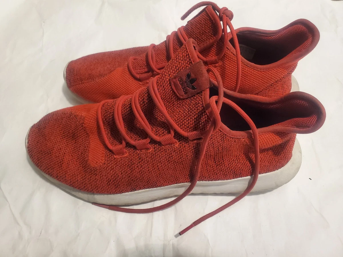 Adidas Tubular Shadow BW1311 Athletic Running Shoes Scarlett Red