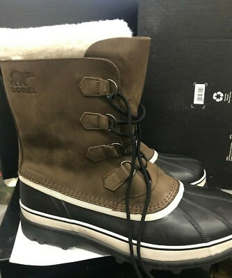 Sorel Stiefel Caribou WP Bruno Größe: 49 / 15 UK Waterproof Wasserdicht 