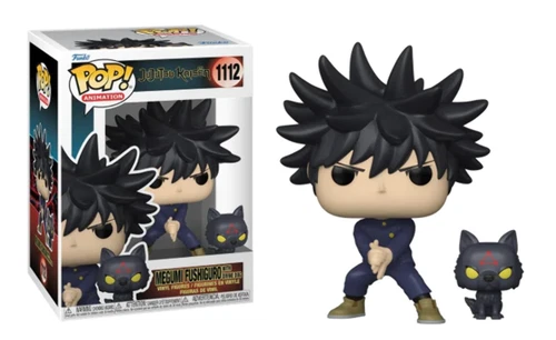 Funko POP! Animation: Jujutsu Kaisen - Megumi Fushiguro w/ Divine Dog #1112