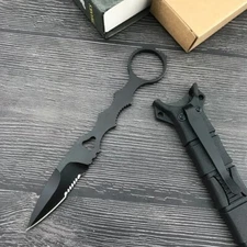 SOCP Dagger Tactical D2 Fixed Blade Knife BK BM 176 Hunting Knife Survival Knife
