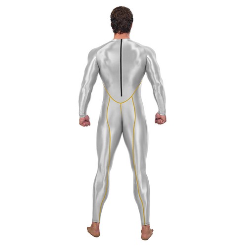 AMORESY Herren Sport Overall Trainingsanzüge Gym Fitness Langarm Patchwork M-3XL - Picture 7 of 41
