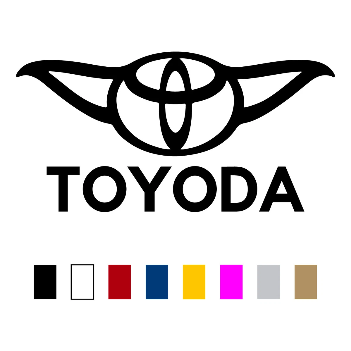 Toyoda clearance car decal