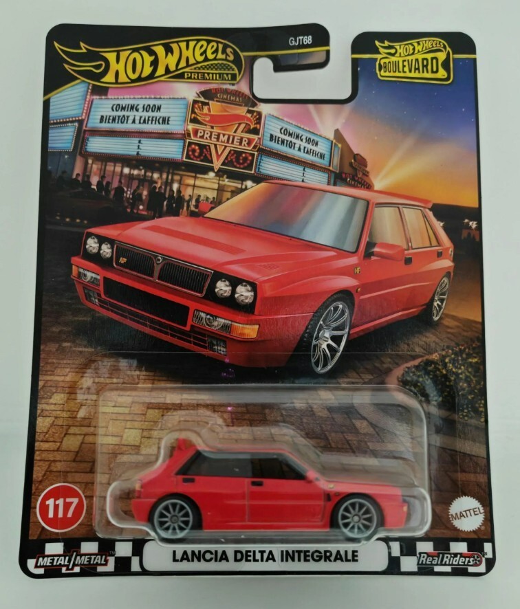 Hot Wheels 2025 Premium Boulevard Lancia Delta Integrale #117 Real