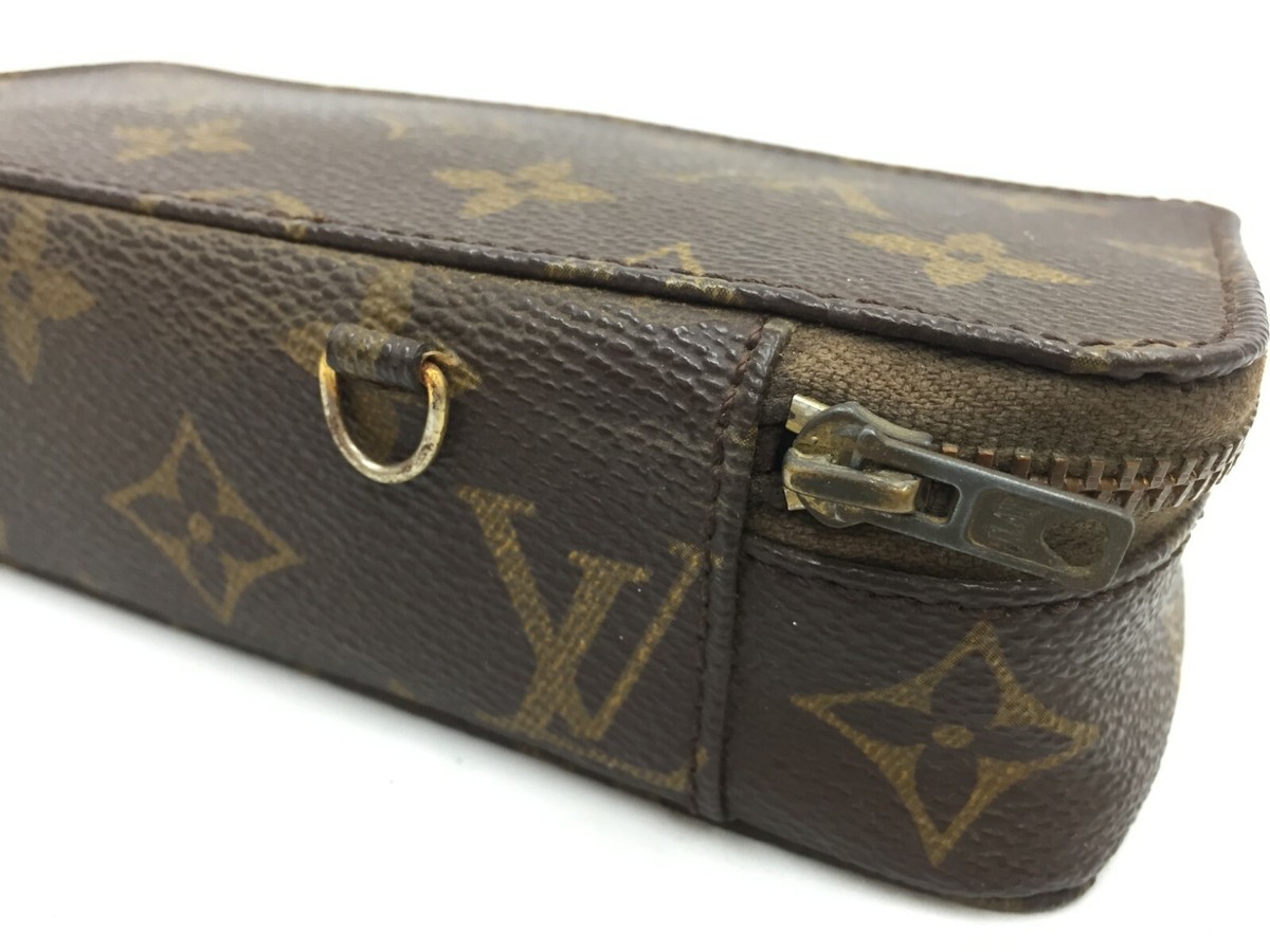 Auth Louis Vuitton Monogram Monte Carlo Jewelry Case box