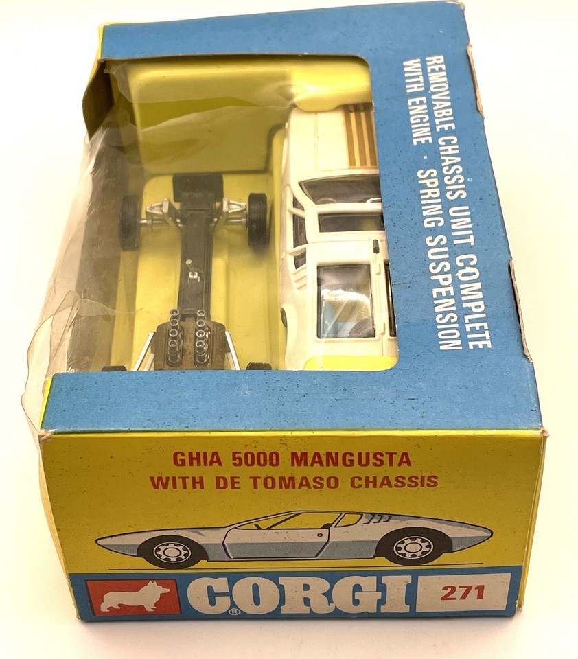 Corgi - 1:43 - Corgi Toys-Ghia Mangusta De Tomaso- Nr. 271 - Catawiki
