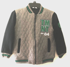 Teenage Mutant Ninja turtles RULE Varsity Jacket 2015 Nickelodeon size youth 7/8