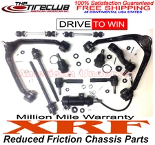 XRF Lifetime Ball Joint Control Arm Idler Tie Rod Kit Chevy GMC 1500 2WD 04-06