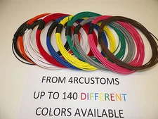 10 AUTOMOTIVE  WIRE 20 GAUGE  TXL WIRE TEN COLORS  10' EACH COLOR + CHOICES