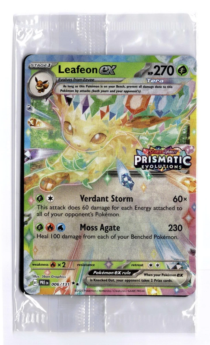 Leafeon Ex Pokémon TCG Cards for sale | eBay