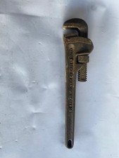 Vintage RIDGID 14" Heavy Duty Straight Pipe Wrench - Made in USA