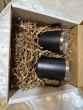 Two 12oz Stainless Steel Mug Sip Lid Vacuum Double Wall Insulated Coffee Tumbler