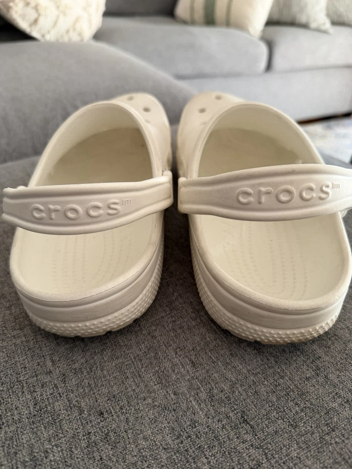 Zueco Crocs Clásico Blanco Unisex Hombre 6 Mujer 8 Foto 3 de 4