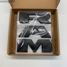 2019-2023 Matte Black RAM Front Grille Emblem Badge Fits for RAM 1500 68311411AA