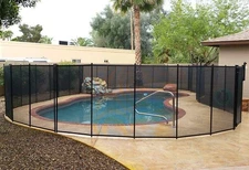 4'x48' In Ground Swimming Pool Safety Fence Section Prevent Accidental Drowning