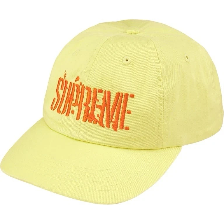 帽子 Supreme S Logo 6-Panel Cap Yellow Supreme Yellow Adjustable Hats for Men for sale | eBay
