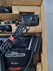 Sega Genesis Console Model 1601 Sonic The Hedgehog Bundle System In Box