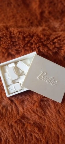 Vintage Set of Barbie Go Together Dominoes From The 1960s Mattel