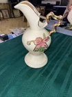 Vintage Hull Pottery Pitcher Vase W6 6 1/2 Woodland Ewer1950’s Pink Green Twig H