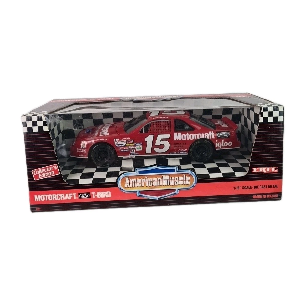 ERTL American Muscle 1:18 Scale Diecast Racing Cars for sale - eBay