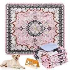 KOOLTAIL Washable Pee Pads for Dogs, 2 Pack Super Absorbent Reusable Puppy Tr...
