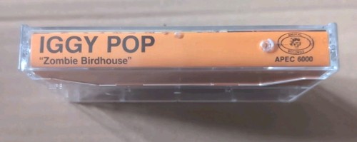 IGGY POP Cassette Tape ZOMBIE BIRDHOUSE 80s Punk New Wave - Picture 2 of 4