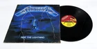 Metallica Ride The Lightning Vinyl LP Record UK Music For Nations Pressing VG++