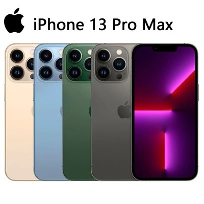 Neu Apple iPhone 13 Pro Max (5G) Ohne Vertrag Smartphone Alle Farben 128GB/256GB