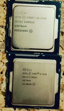 Intel Core i5-4590 Processor CPU SR1QJ Free Shipping Lot of 2