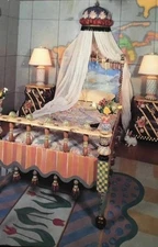 MacKenzie-Childs Bed Crown~Very Rare~Excellent Condition